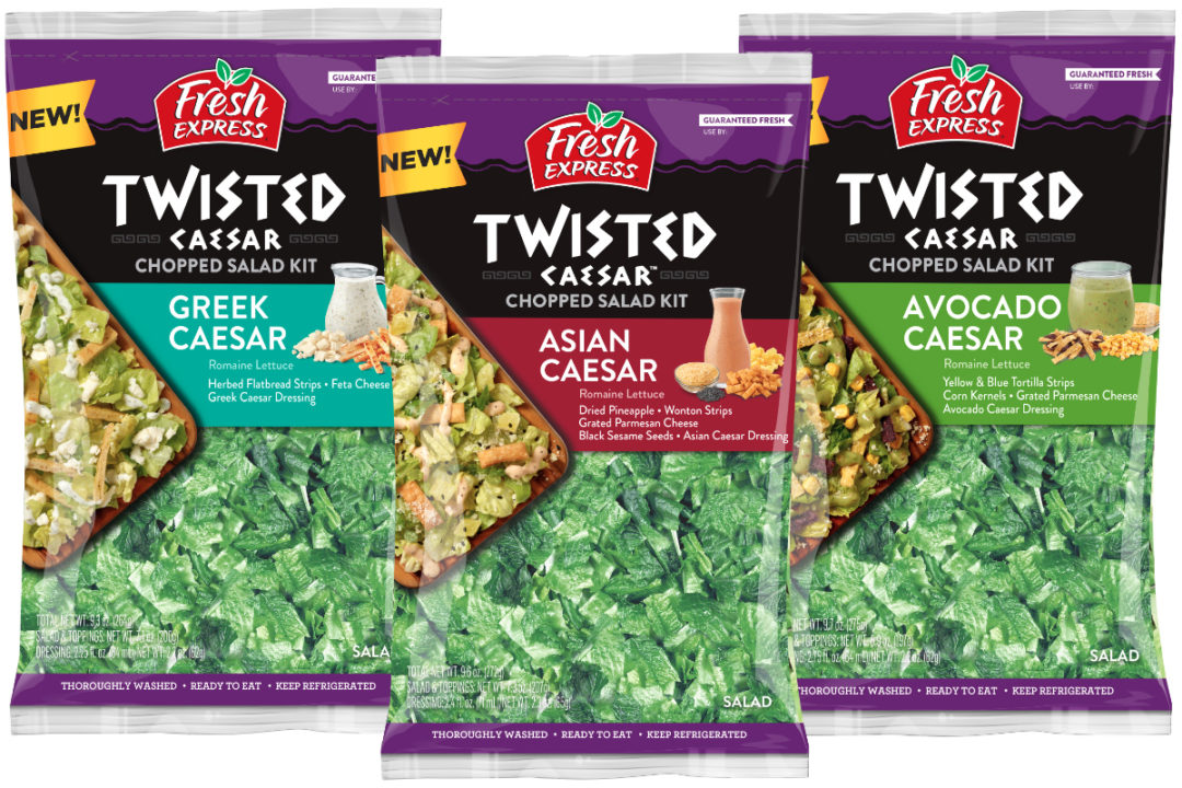 Fresh Express Twisted Caesar Chopped Salad Kits