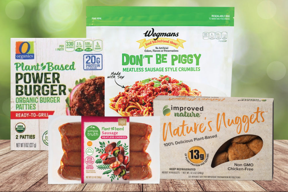 Private label plant-based meats
