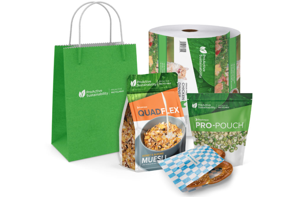 ProAmpac sustainable food packaging
