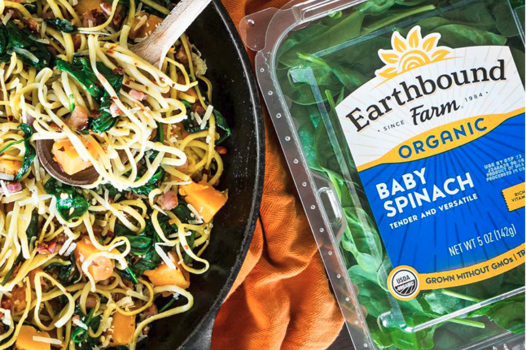 Earthbound Farm baby spinach