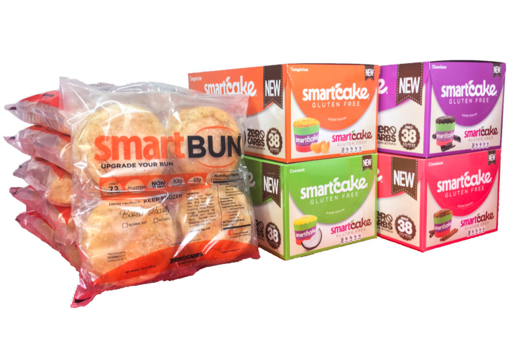 Smart Baking Co. gluten-free Smartbuns and Smartcakes