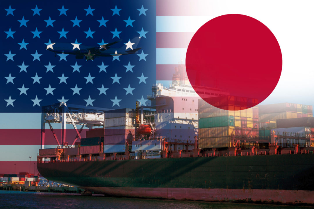 USA and Japan trade