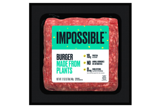 Impossible Burger retail