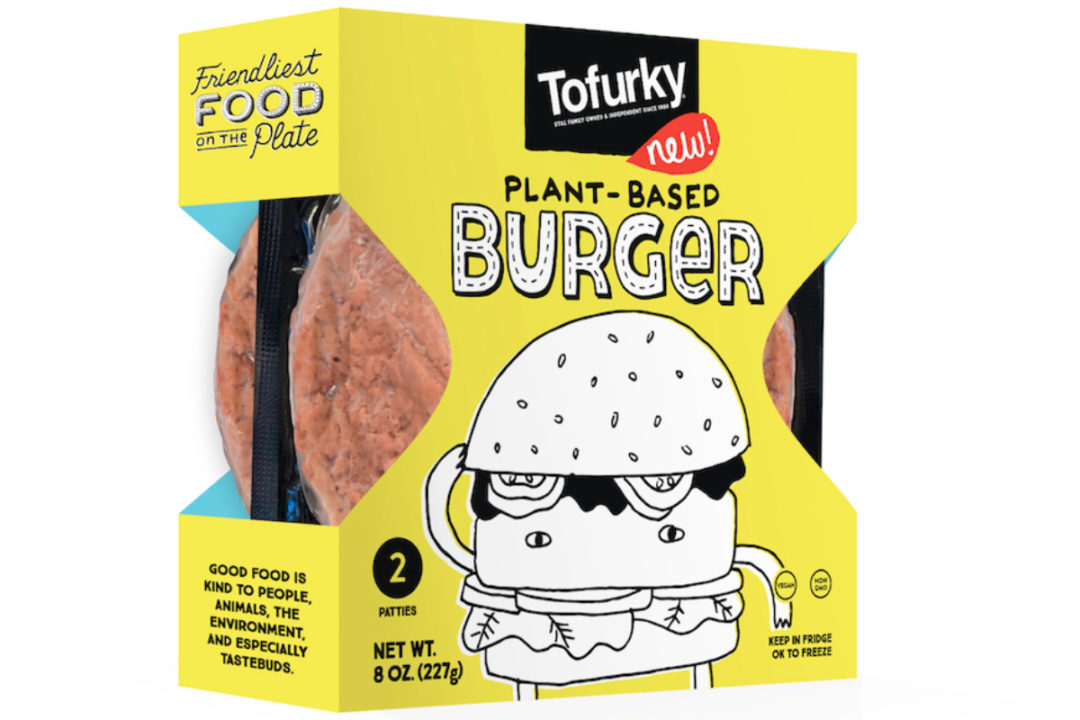 Tofurky plant-based beef-style burger