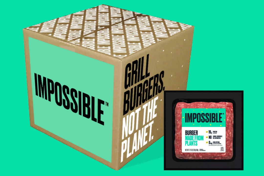 Impossible Foods plant-based meat