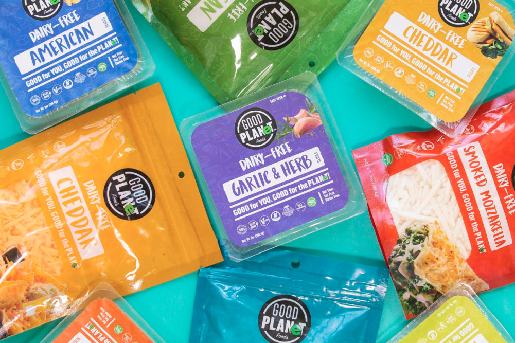 Good Planet Foods plant-based cheese products