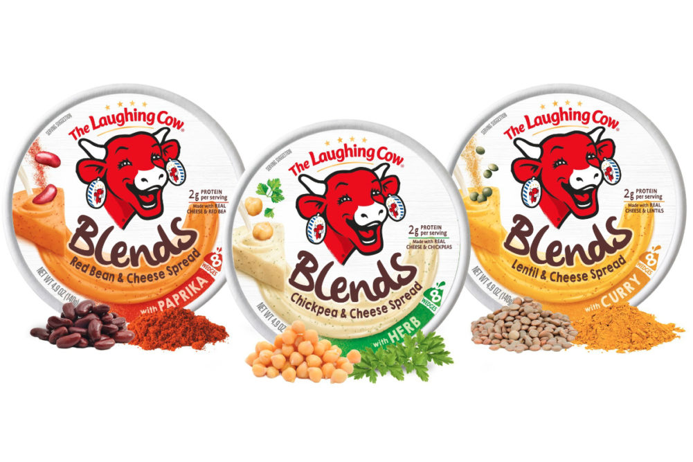 The Laughing Cow Blends cheese spreads
