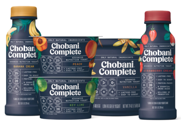 Chobani Complete products