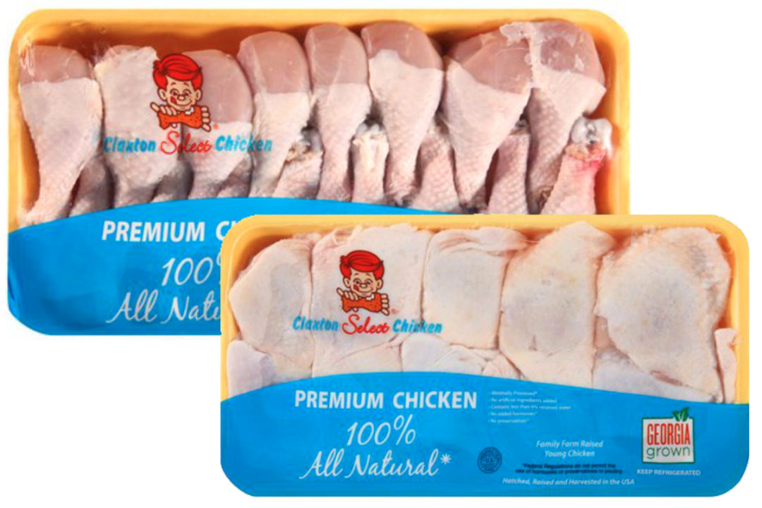 Claxton Poultry Farms chicken products