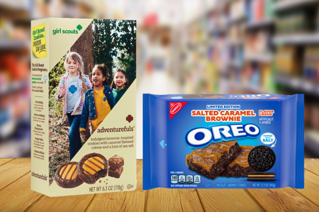 Salted Caramel Brownie Oreos and Girl Scouts of the USA Adventurefuls