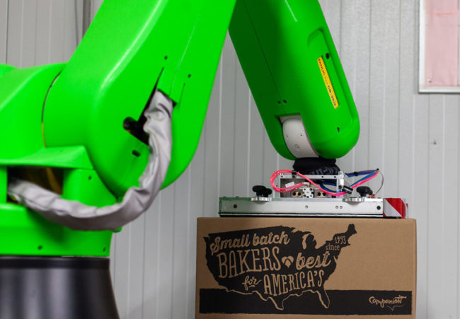 Companion-baking-green-production-robot