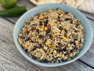 Don's Prepared Foods burrito bowl