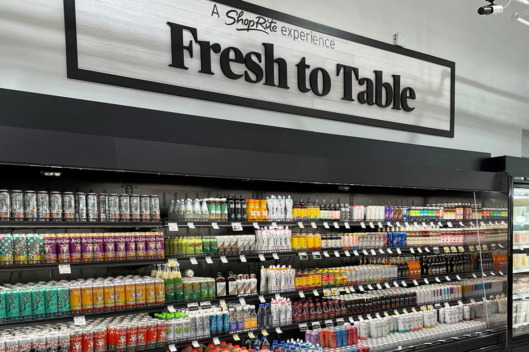 Fresh To Table section in ShopRite of Garden State Pavilions