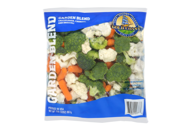 packaged medley of vegetables