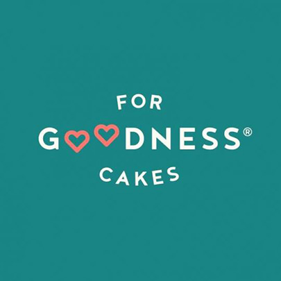 for goodness cakes logo