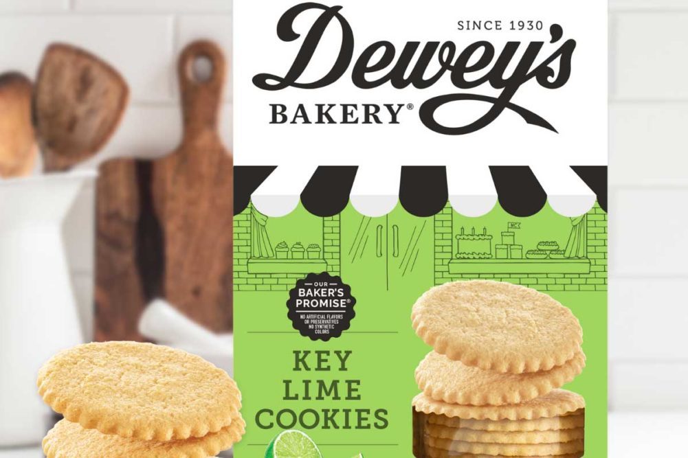 Dewey's Bakery packaging