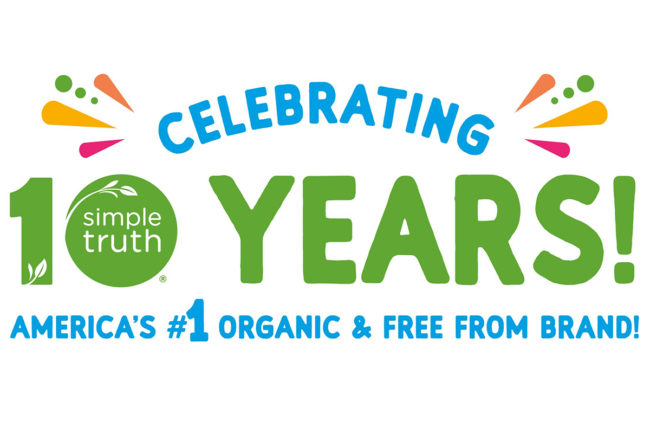 Simple Truth 10 year anniversary logo