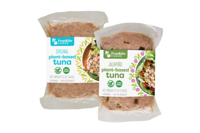 Franklin Farms Tuna in packaging