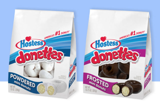 hostess donuts in packaging