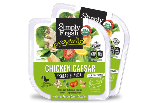 Organic Caesar Salad Shaker packaging