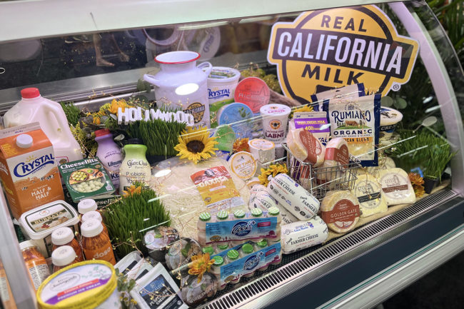California Milk Advisory Board cheese brands in refrigerated case