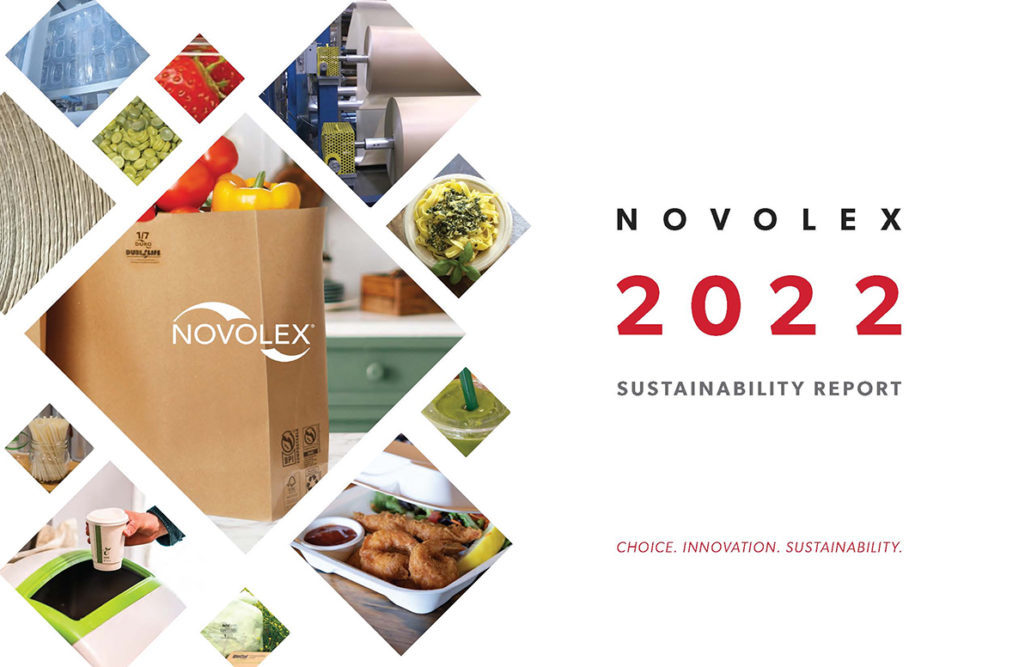 Novolex sustainability report logo