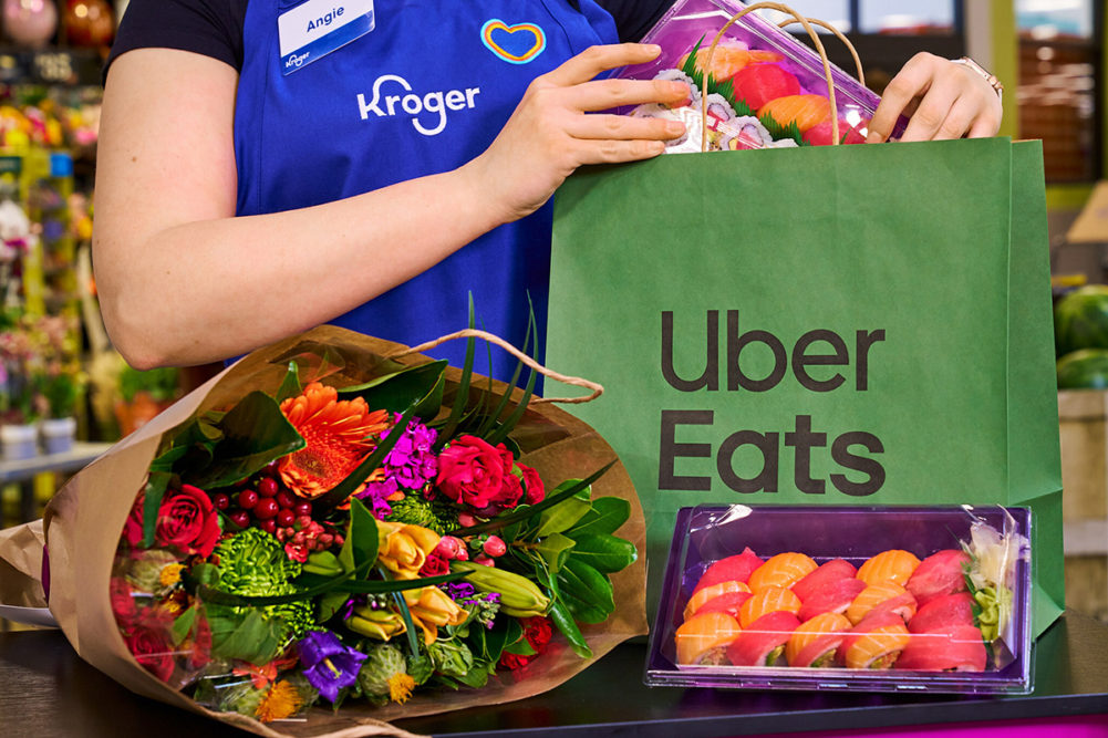 Kroger Expands On-Demand Floral and Sushi Delivery to Uber Eats Across Family of Companies