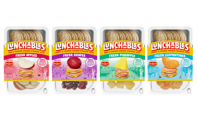 Lunchables Del Monte packages