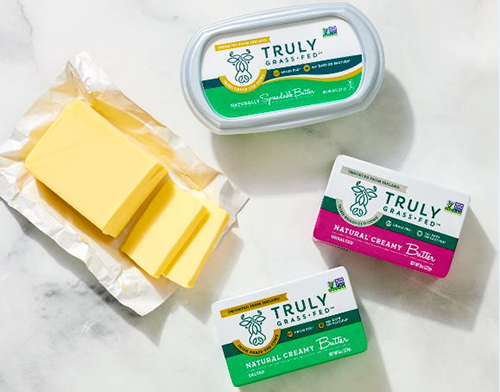 Truly Grass Fed butter products 
