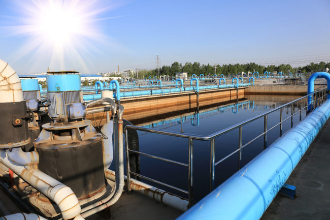 wastewater water treatment facility