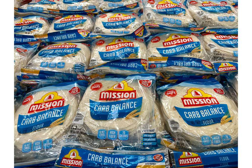 Mission tortillas in packaging