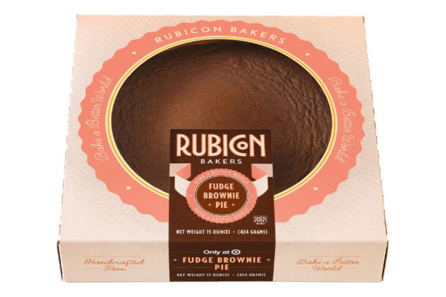 Rubicon Bakers Fudge Brownie Pie