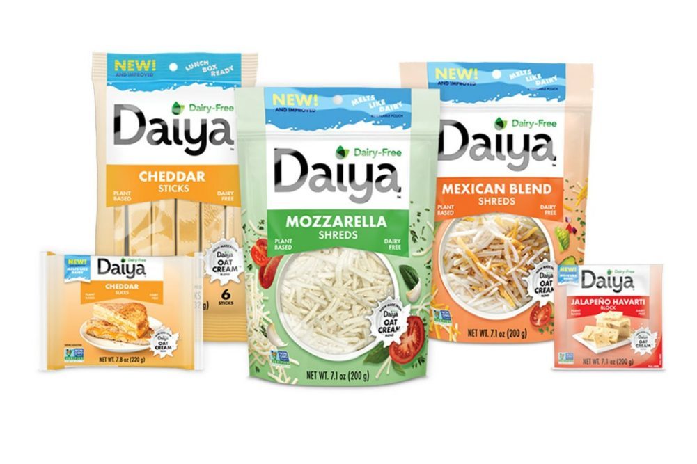 Daiya Foods products in packaging
