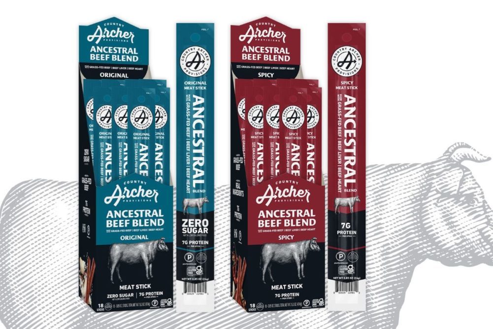 Country Archer Provisions meat sticks in packaging 