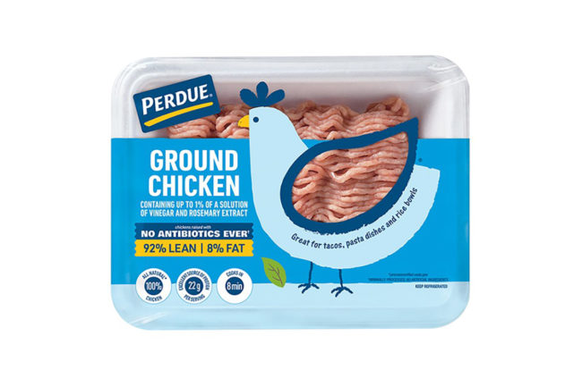 Perdue ground chicken package