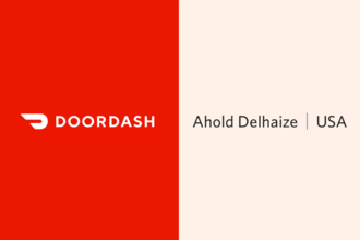 DoorDash, Ahold Delhaize USA logos