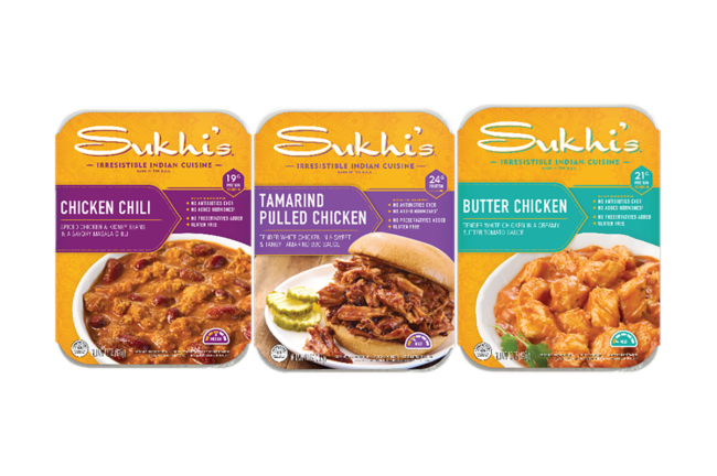 sukhis refrigerated meals packaging