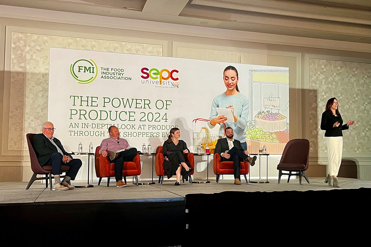 Power of Produce 2024 panel on stage