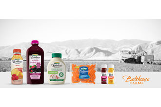 lineup of Bolthouse Farms products