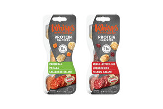 Whisps launches Protein Snackers, a shelf-stable, delicious high-protein snack pack. 