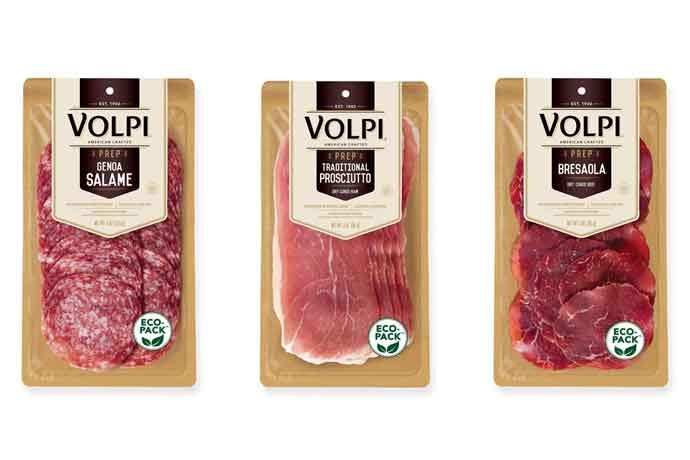 Volpi Foods has shifted to paper-based packaging for all retail Prep packs.