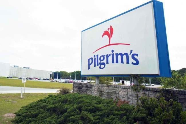 A chemical led to the evacuation of a Pilgrim's Pride poultry plant.